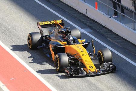 Nico Hülkenberg - Renault - Formel 1 - Test - Barcelona - 10. März 2017