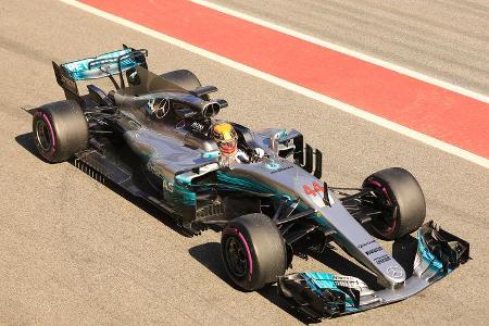 Lewis Hamilton - Mercedes - Formel 1 - Test - Barcelona - 10. März 2017
