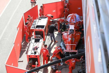 Kimi Räikkönen - Ferrari - Formel 1 - Test - Barcelona - 10. März 2017