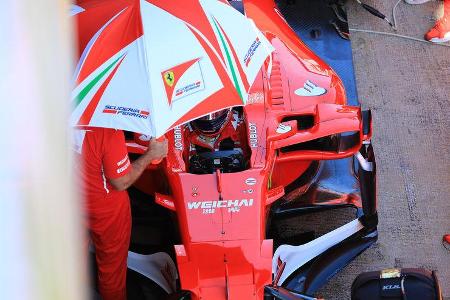 Kimi Räikkönen - Ferrari - Formel 1 - Test - Barcelona - 10. März 2017