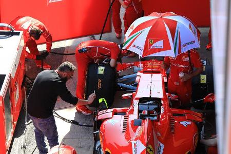 Kimi Räikkönen - Ferrari - Formel 1 - Test - Barcelona - 10. März 2017