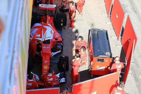Kimi Räikkönen - Ferrari - Formel 1 - Test - Barcelona - 10. März 2017