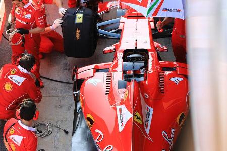 Kimi Räikkönen - Ferrari - Formel 1 - Test - Barcelona - 10. März 2017