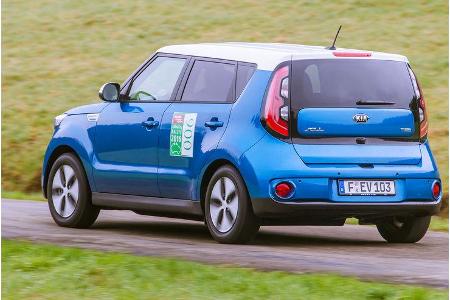 Gewöhnungsbedürftige Optik, aber große Reichweite: KIA Soul EV