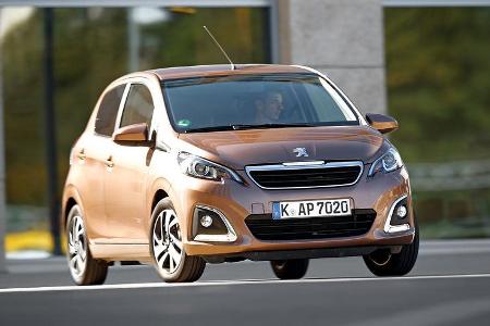 Peugeot 108 e-VTi 68, Frontansicht