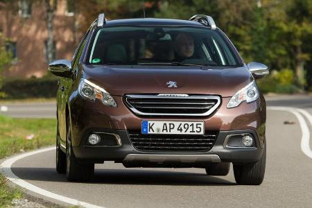 Peugeot 2008 e-HDi 115, Frontansicht