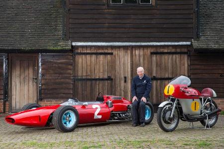 John Surtees - Motorsport- F1 - Ferrari 158 - Motorrad