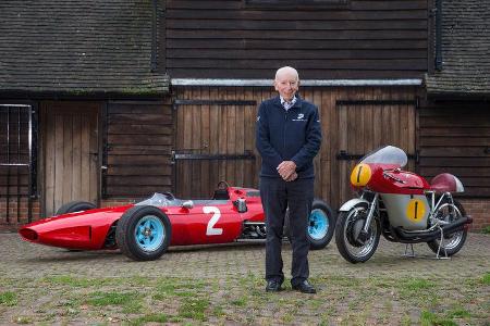 John Surtees - Motorsport- F1 - Ferrari 158 - Motorrad