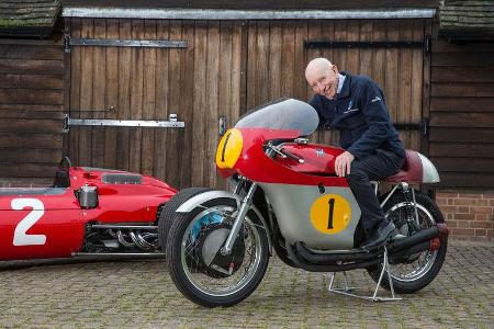 John Surtees - Motorsport- F1 - Ferrari 158 - Motorrad