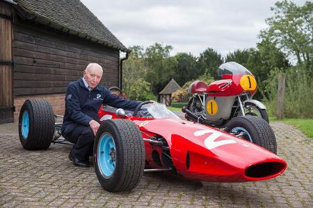 John Surtees - Motorsport- F1 - Ferrari 158 - Motorrad