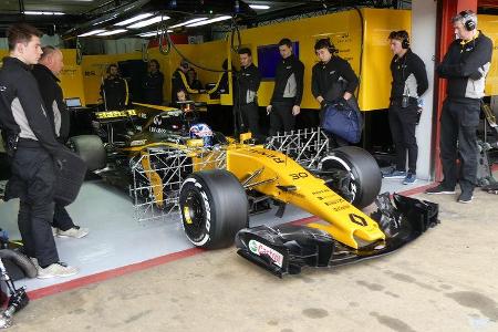 Jolyon Palmer - Renault - Formel 1 - Test - Barcelona - 1. März 2017
