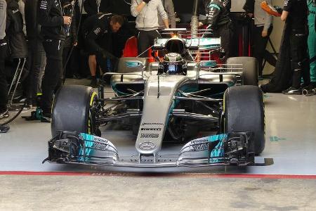 Valtteri Bottas - Mercedes - Formel 1 - Test - Barcelona - 1. März 2017