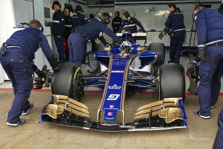 Marcus Ericsson - Sauber - Formel 1 - Test - Barcelona - 1. März 2017