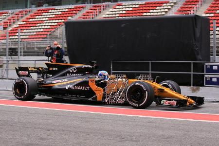 Fernando Alonso - McLaren - Formel 1 - Test - Barcelona - 1. März 2017