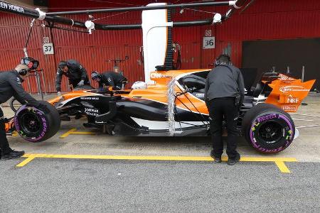 Fernando Alonso - McLaren - Formel 1 - Test - Barcelona - 1. März 2017