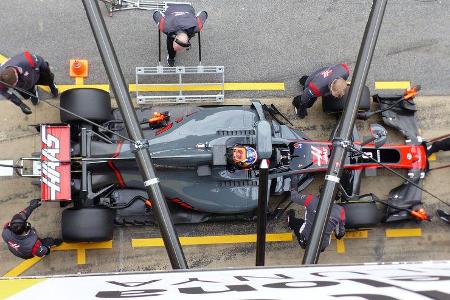 Romain Grosjean - HaasF1 - Formel 1 - Test - Barcelona - 1. März 2017