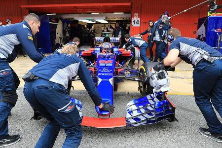 Daniil Kvyat - Toro Rosso - Formel 1 - Test - Barcelona - 1. März 2017