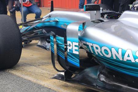 Valtteri Bottas - Mercedes - Formel 1 - Test - Barcelona - 1. März 2017