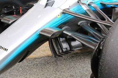 Valtteri Bottas - Mercedes - Formel 1 - Test - Barcelona - 1. März 2017