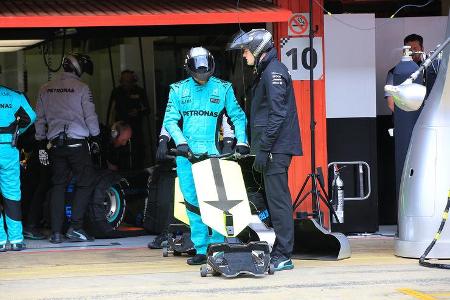 Mercedes - Formel 1 - Test - Barcelona - 1. März 2017