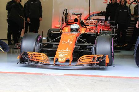 Fernando Alonso - McLaren - Formel 1 - Test - Barcelona - 1. März 2017