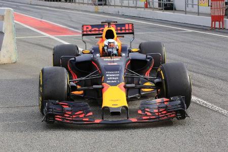 Daniel Ricciardo - Red Bull - Formel 1 - Test - Barcelona - 1. März 2017