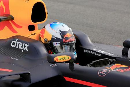 Daniel Ricciardo - Red Bull - Formel 1 - Test - Barcelona - 1. März 2017