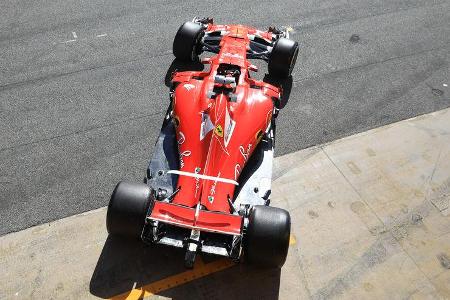 Sebastian Vettel - Ferrari - Formel 1 - Test - Barcelona - 1. März 2017
