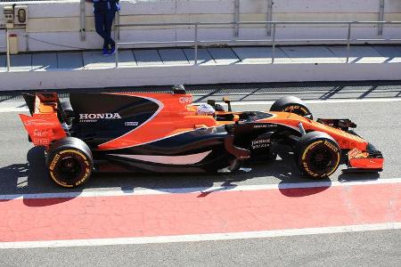 Fernando Alonso - McLaren - Formel 1 - Test - Barcelona - 1. März 2017