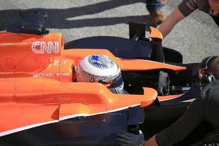 Fernando Alonso - McLaren - Formel 1 - Test - Barcelona - 1. März 2017