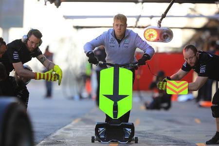 Mercedes - Formel 1 - Test - Barcelona - 1. März 2017