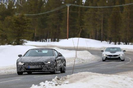Erlkönig BMW i8 Spyder