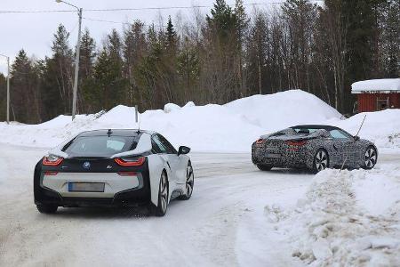 Erlkönig BMW i8 Spyder