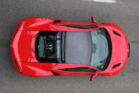 Honda NSX, Draufsicht