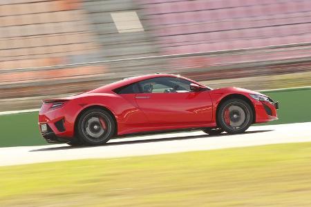 Honda NSX, Seitenansicht