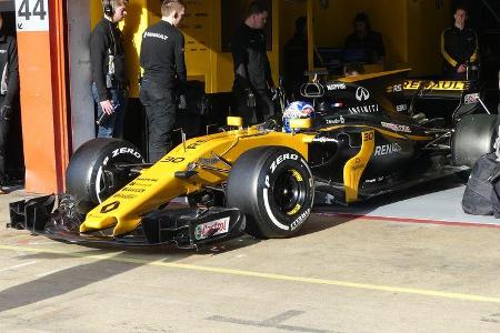 Jolyon Palmer - Renault - Formel 1 - Test - Barcelona - 9. März 2017
