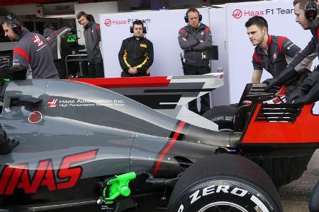 Kevin Magnussen - HaasF1 - Formel 1 - Test - Barcelona - 9. März 2017