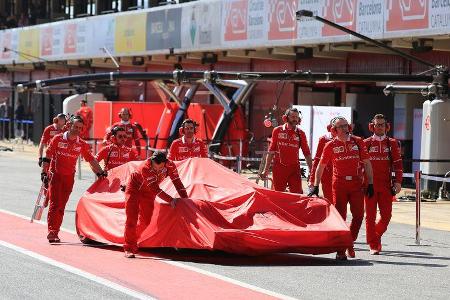 Ferrari - Formel 1 - Test - Barcelona - 9. März 2017
