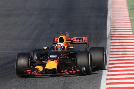Daniel Ricciardo - Red Bull - Formel 1 - Test - Barcelona - 9. März 2017