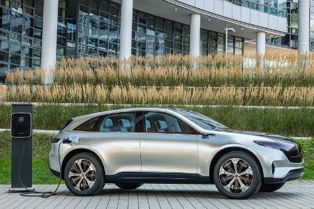 Mercedes Elektroauto SUV Paris Teaser