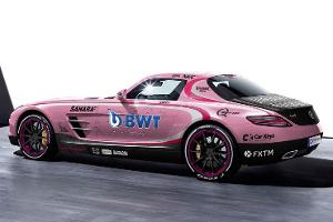Mercedes SLS AMG - Force India VJM10 - Lackierung