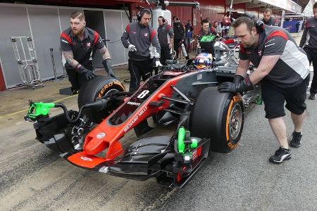 Romain Grosjean - HaasF1 - Formel 1 - Test - Barcelona - 8. März 2017
