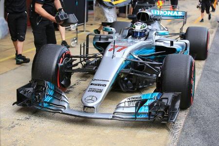 Valtteri Bottas - Mercedes - Formel 1 - Test - Barcelona - 8. März 2017