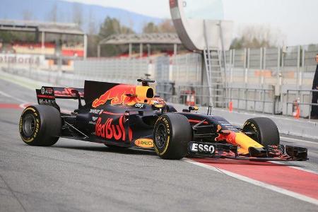 Max Verstappen - Red Bull - Formel 1 - Test - Barcelona - 8. März 2017