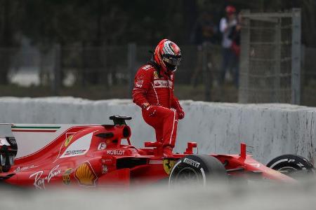 Kimi Räikkönen - Ferrari - Formel 1 - Test - Barcelona - 8. März 2017