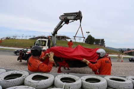 Kimi Räikkönen - Ferrari - Formel 1 - Test - Barcelona - 8. März 2017