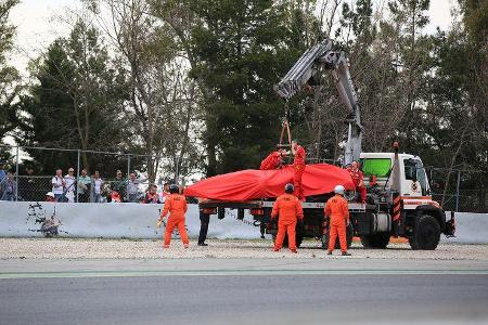 Kimi Räikkönen - Ferrari - Formel 1 - Test - Barcelona - 8. März 2017