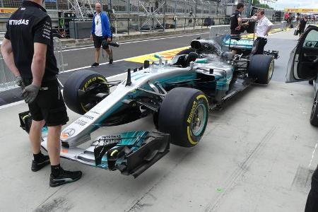 Mercedes - GP Ungarn 2017 - Budapest - Formel 1 - Donnerstag - 27.7.2017