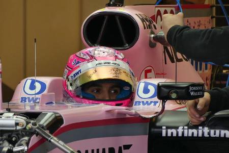 Esteban Ocon - Force India - GP Ungarn 2017 - Budapest - Formel 1 - Donnerstag - 27.7.2017