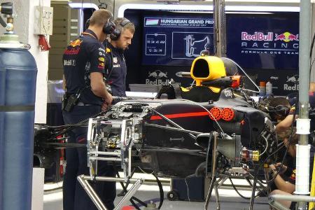 Red Bull - GP Ungarn 2017 - Budapest - Formel 1 - Donnerstag - 27.7.2017